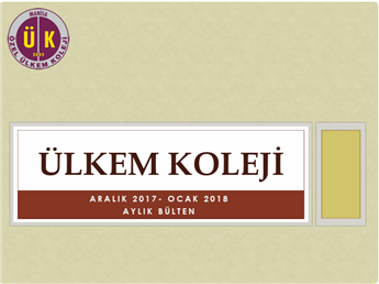 Aralık 2017-Ocak 2018